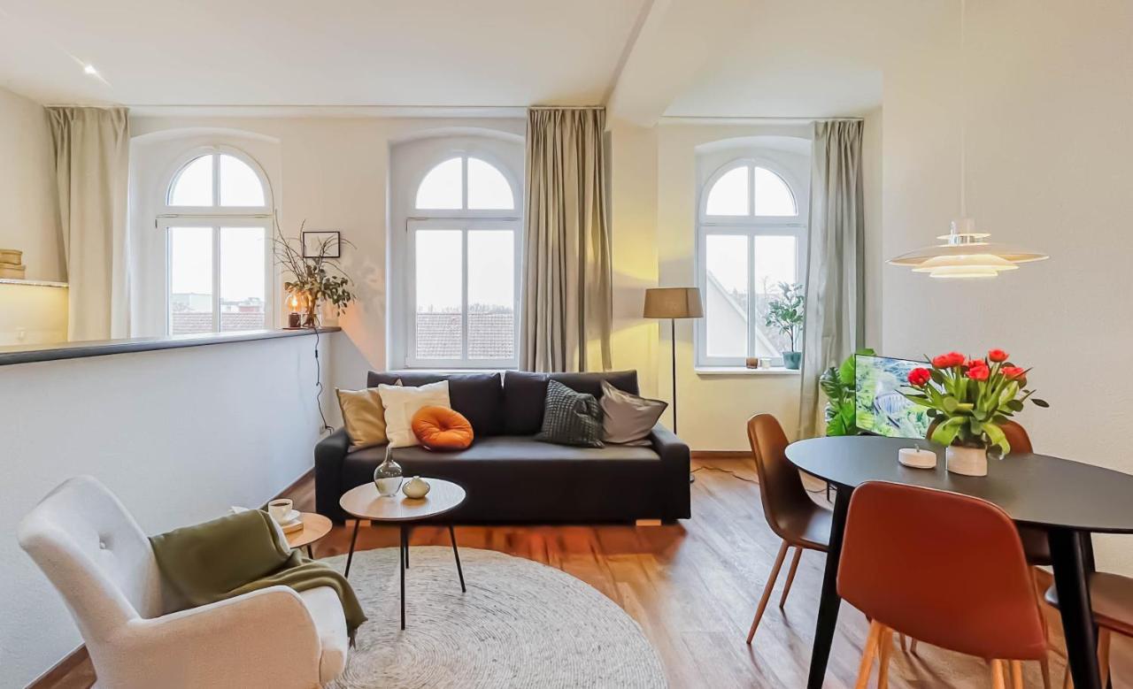 Moka Living-Sunset Apt, Nordic Design,Kueche,Wlan, Smarttv Magdeburg Eksteriør bilde