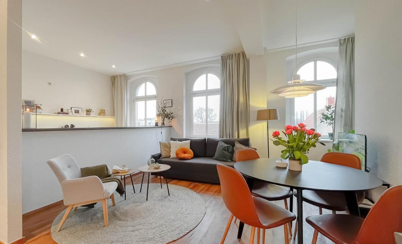Moka Living-Sunset Apt, Nordic Design,Kueche,Wlan, Smarttv Magdeburg Eksteriør bilde