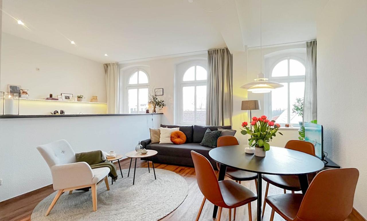 Moka Living-Sunset Apt, Nordic Design,Kueche,Wlan, Smarttv Magdeburg Eksteriør bilde